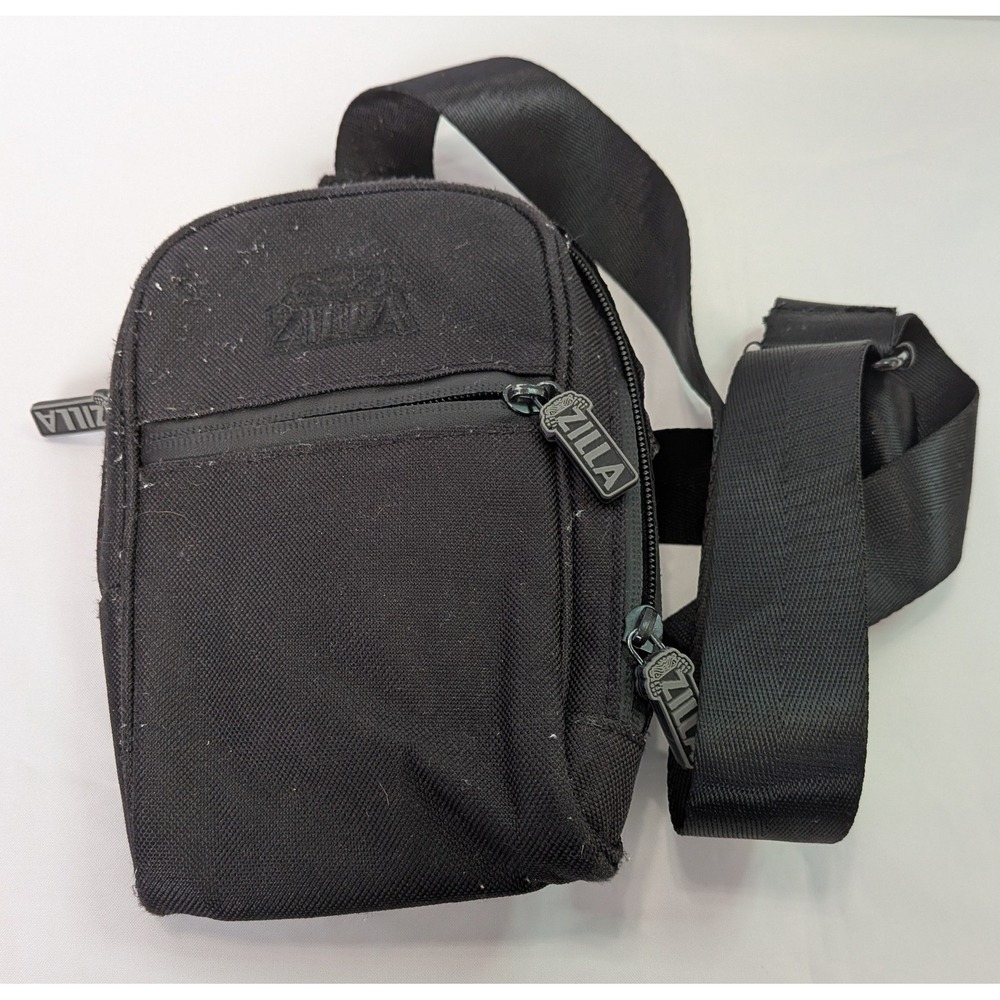 Zilla Crossbody Bag Unisex Small Black Good Streetwear Utility Shoulder Bag